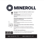 Mineroll Storing instructions // Ladustamisjuhend EN-EE-FI