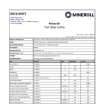 Mineroll TOP 7000 ULTRA technical data sheet ENG