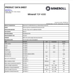 Mineroll TOP 4000 technical data sheet ENG